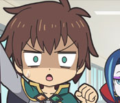 kazuma busted by roswaal